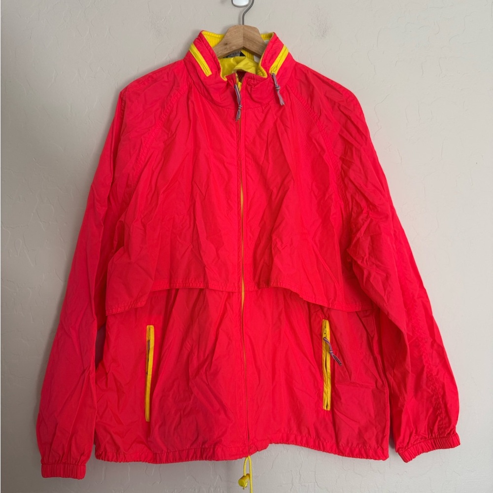 Vintage Woolrich Windbreaker Convertible Jacket in Bag Size XL Mango